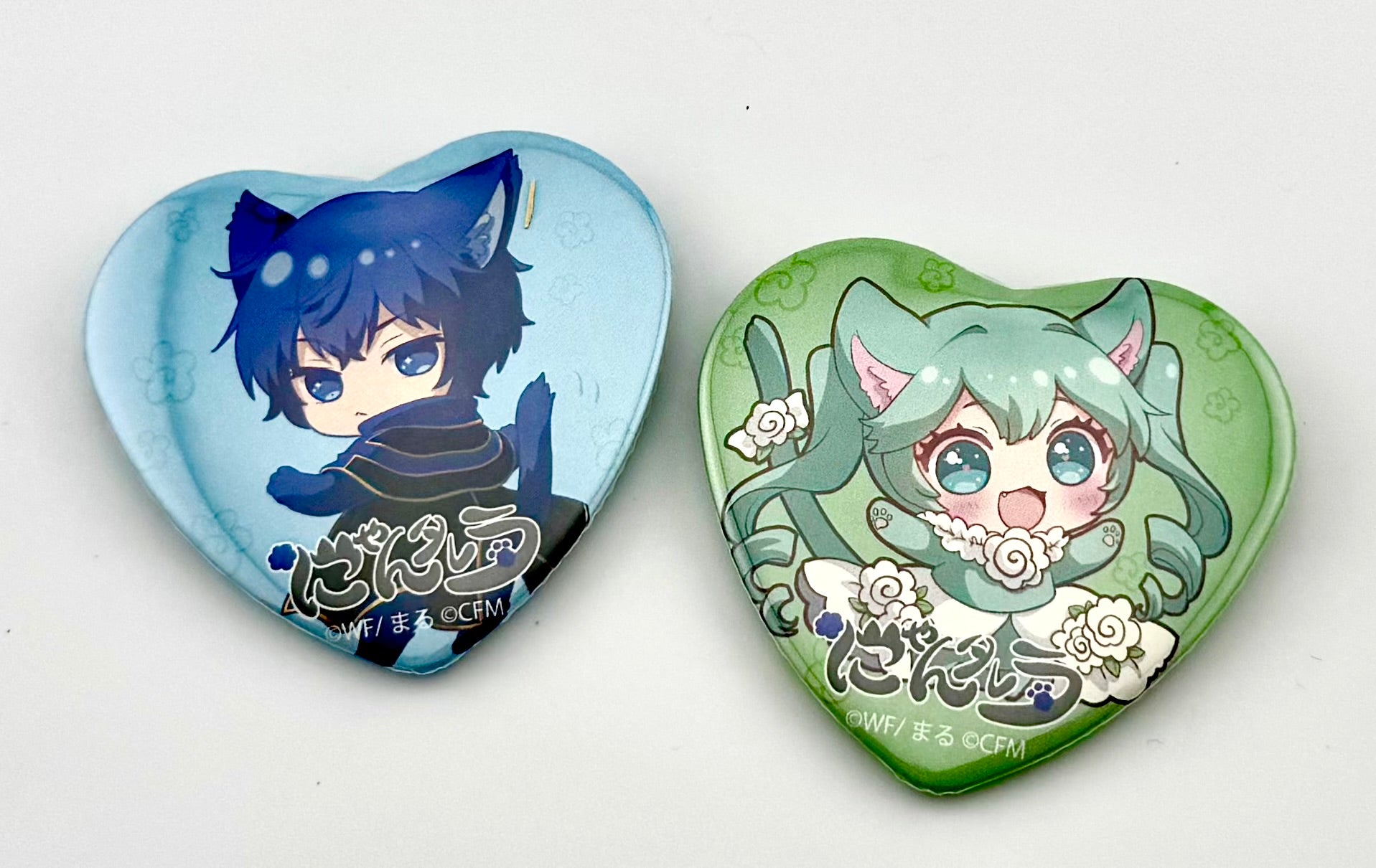 にゃんタレラ・缶バッジ ２種セット